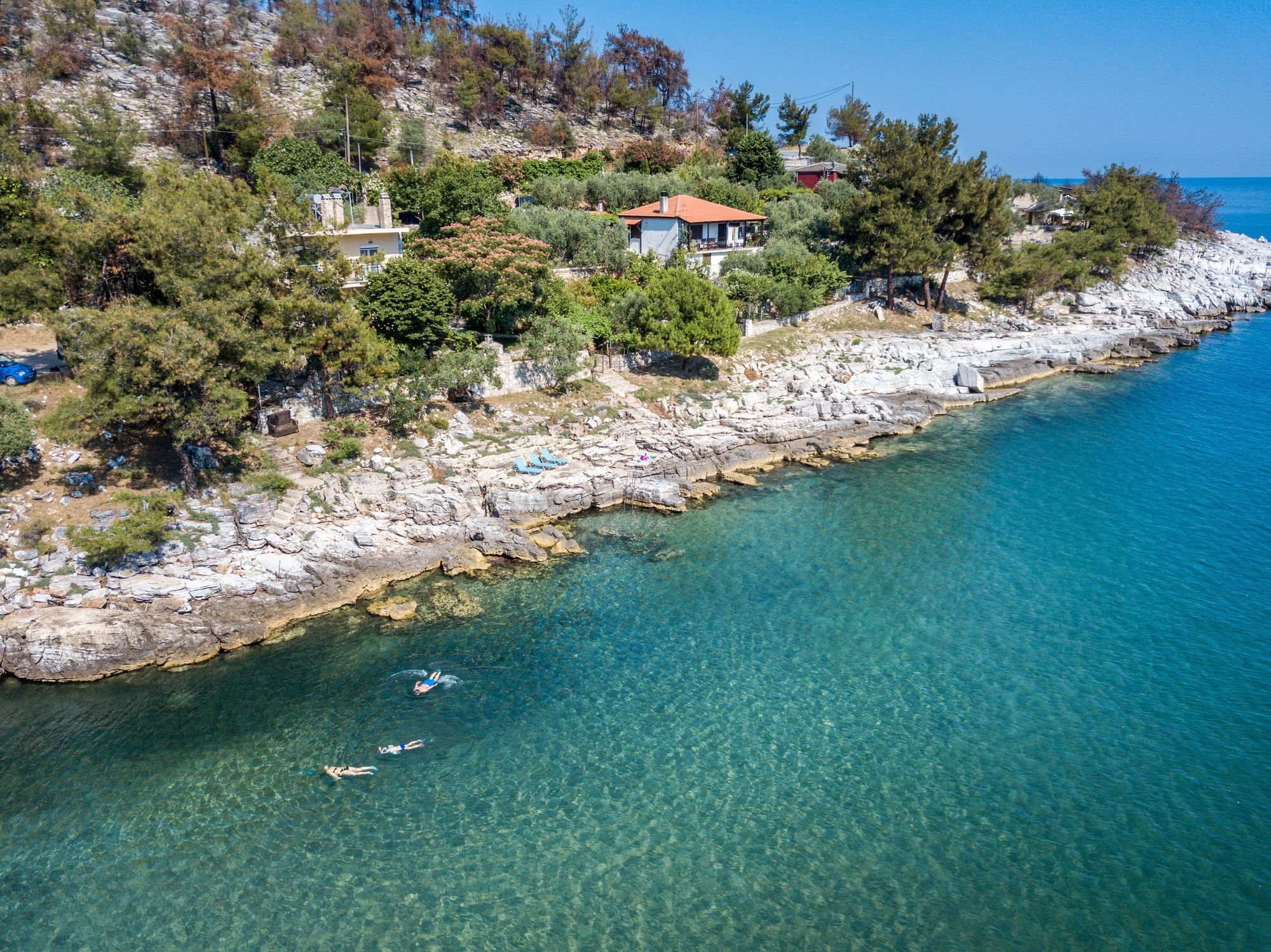 Appartamento Petra Mare Thimonia Esterno foto