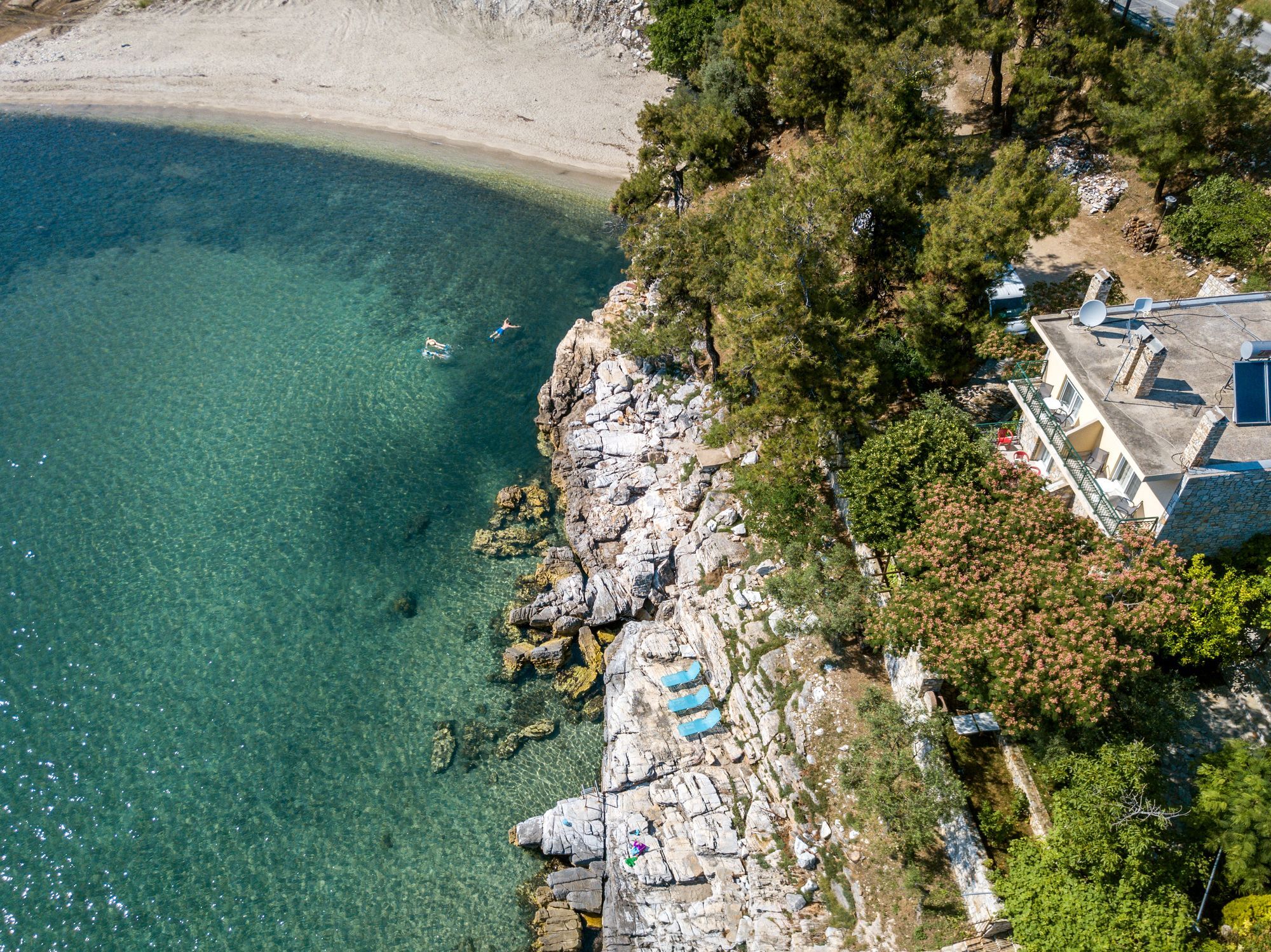 Appartamento Petra Mare Thimonia Esterno foto